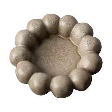 Bright candle tray Ø17 cm - Beige - DBKD