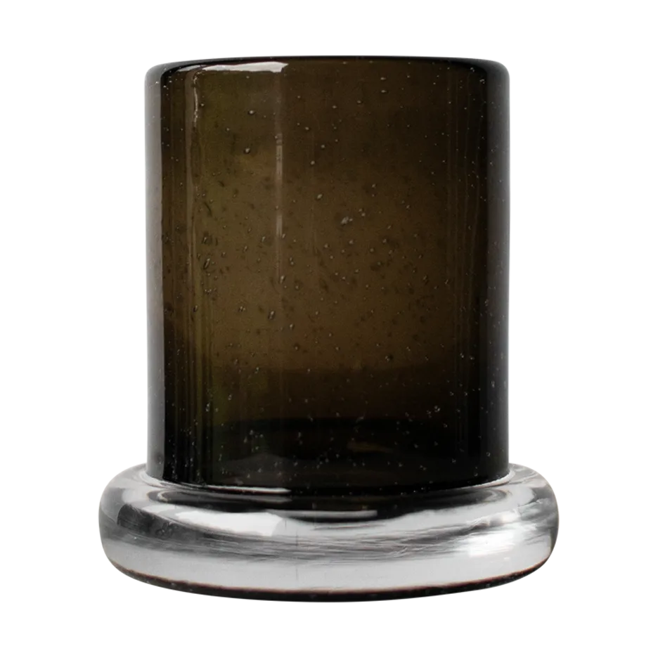 Bubble tealight holder Ø10 cm, Brown DBKD