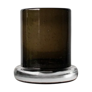 Bubble tealight holder Ø10 cm - Brown - DBKD