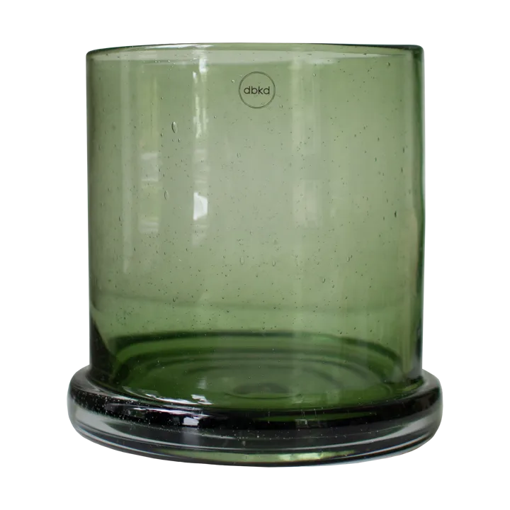 Bubble tealight holder Ø20 cm - Green - DBKD