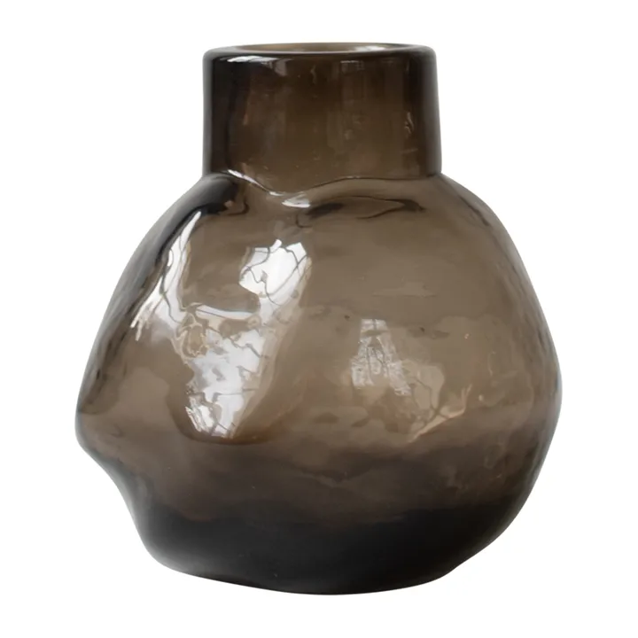 Bunch mini vase Ø12 cm - Brown - DBKD