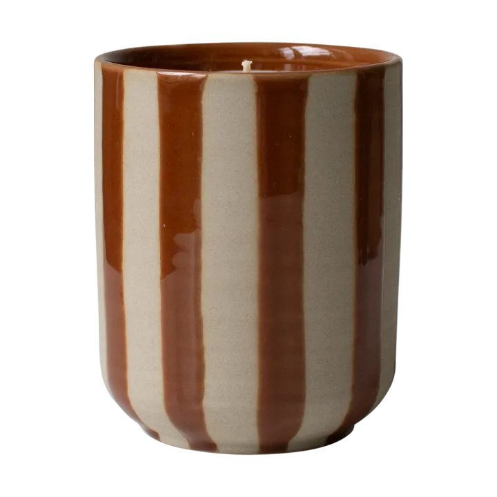Burn scented candle 60 h - Nougat - DBKD