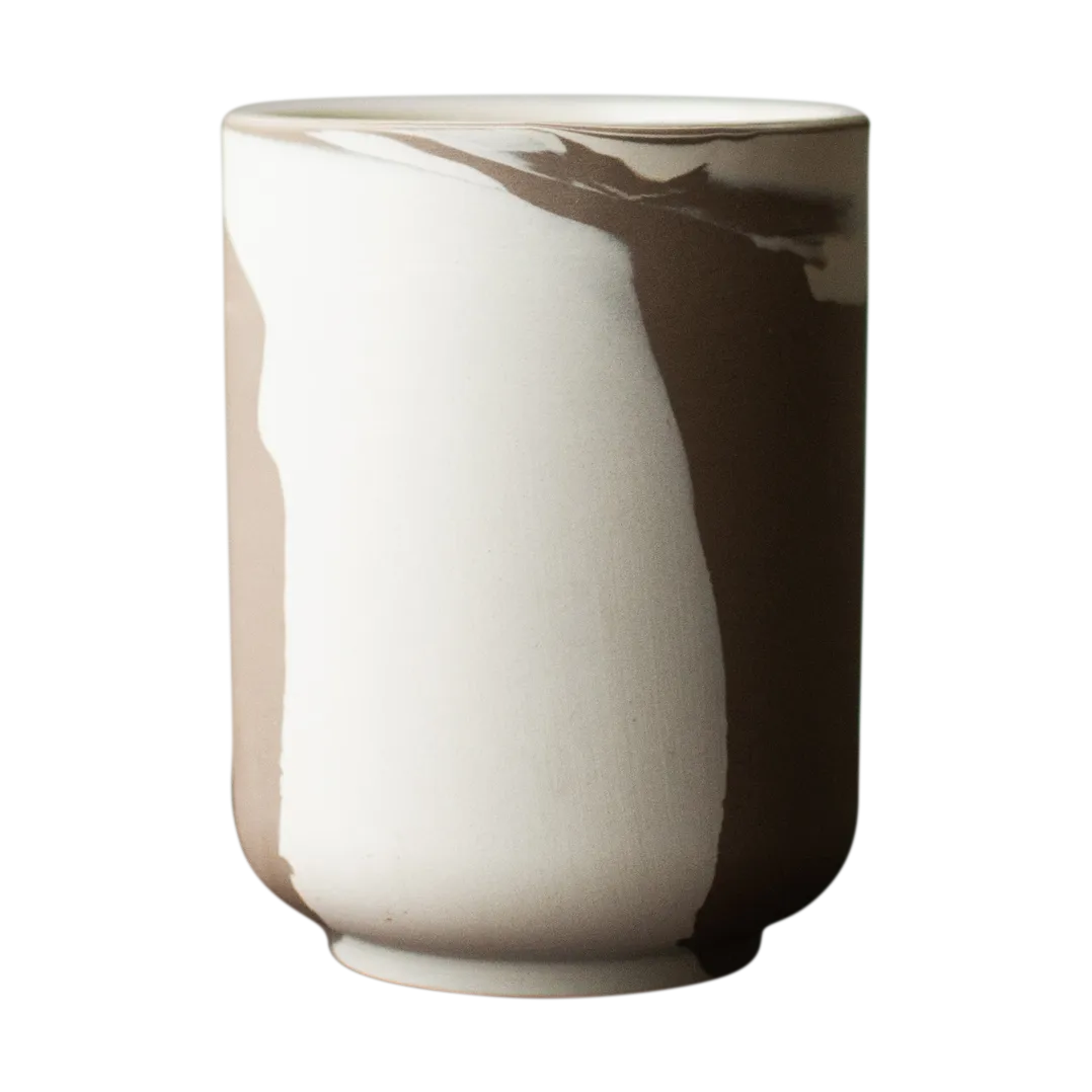 Calm flowerpot S, Brown-Beige DBKD
