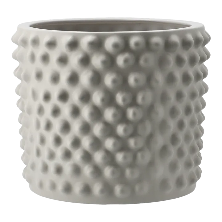 Cloudy flower pot greige - Mellan - DBKD