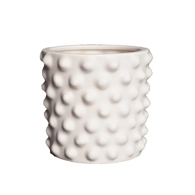 Cloudy flower pot greige - Mini Ø14 cm - DBKD