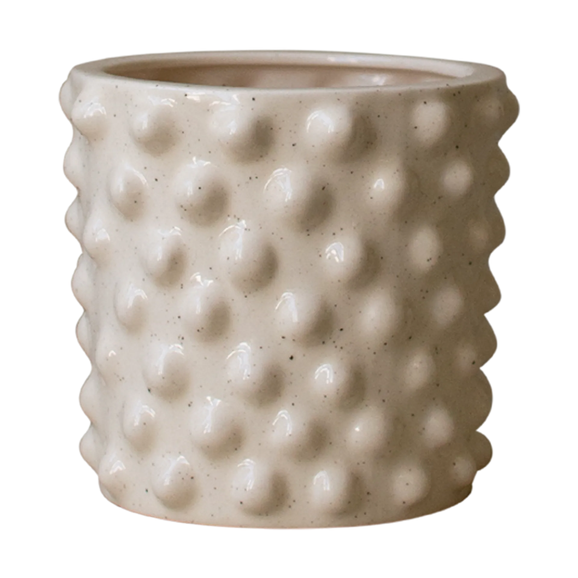 Cloudy flower pot vanilla, Mini Ø15 cm DBKD