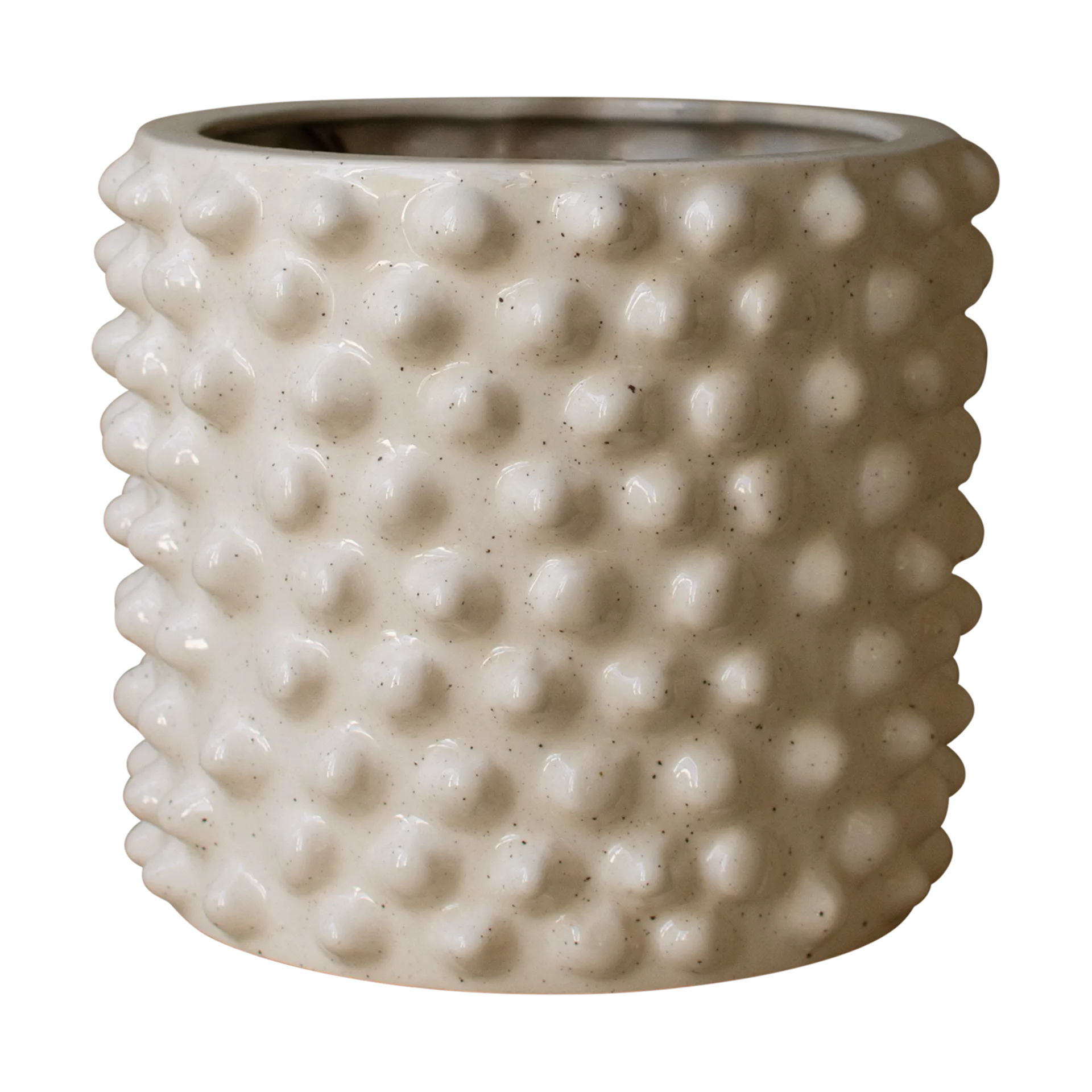 Cloudy flower pot vanilla, Small Ø21 cm DBKD