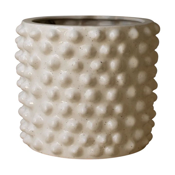 Cloudy flower pot vanilla - Small Ø21 cm - DBKD