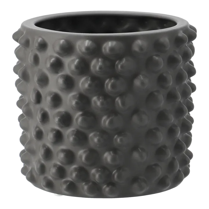 Cloudy pot dark grey - small, Ø 21 cm - DBKD