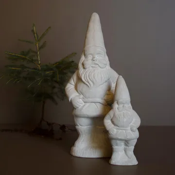 Concrete Santa Christmas decoration - Concrete, large - DBKD
