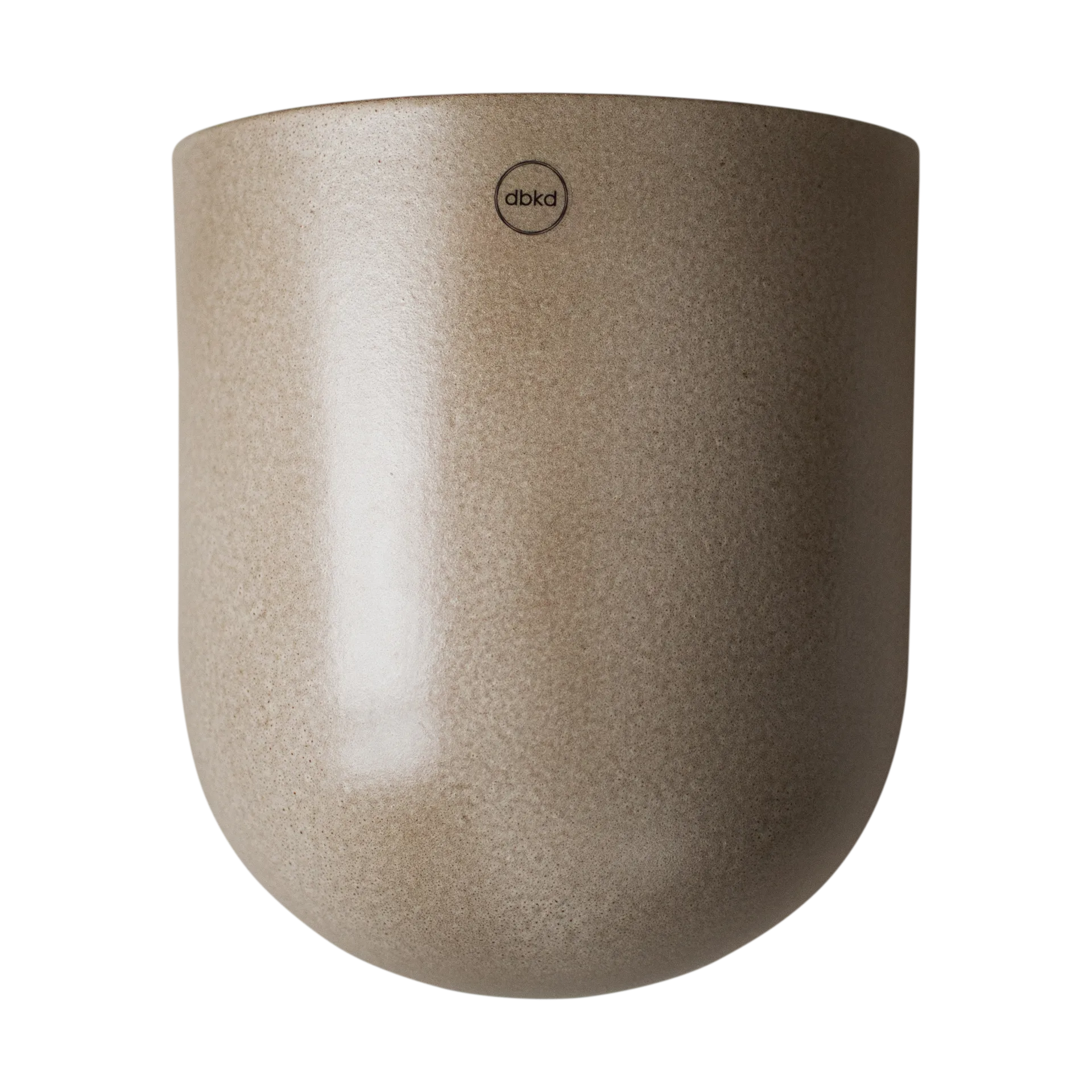 Cut wall-mounted flowerpot beige, X-large 24 cm DBKD