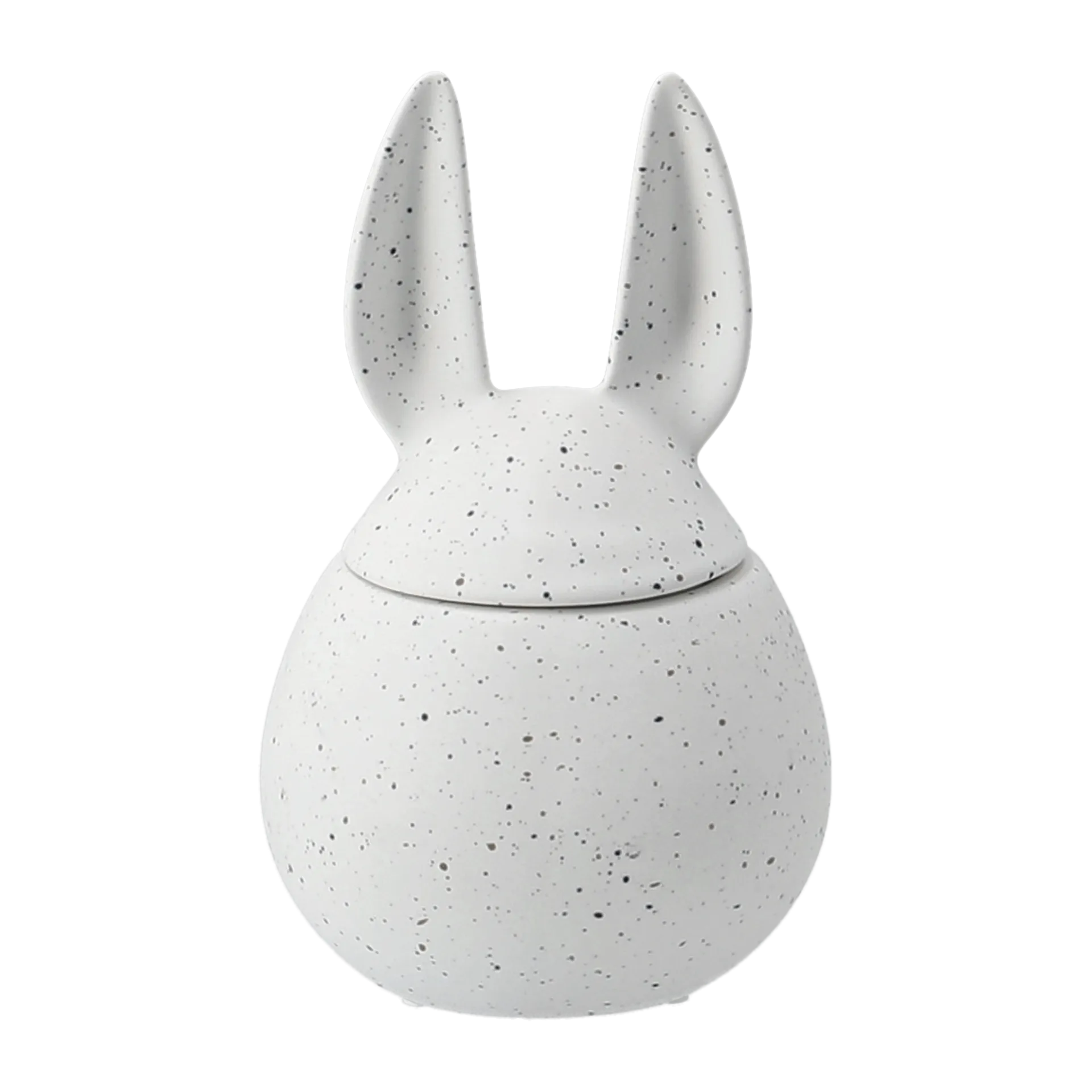 DBKD Eating rabbit bowl small, white dot DBKD