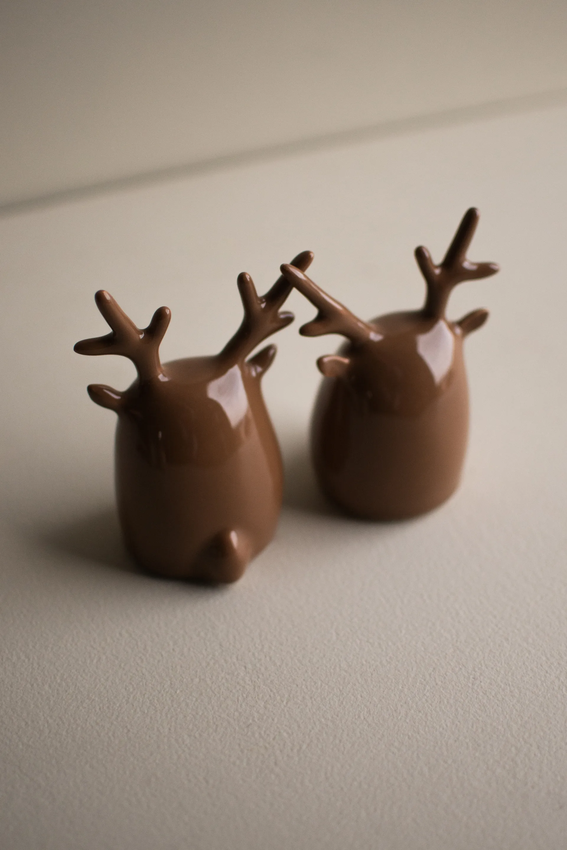 Deer twins 2 pieces, Shiny nougat DBKD