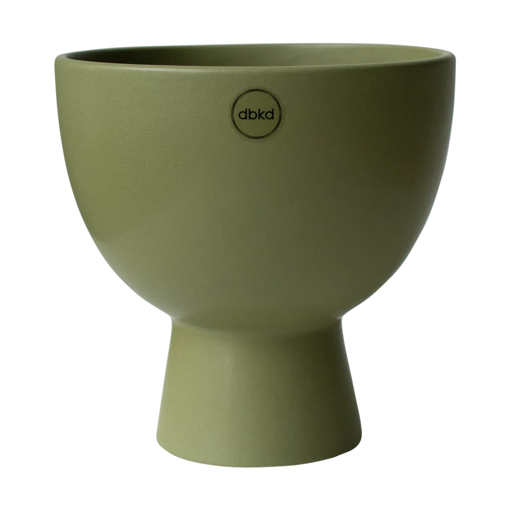 Figure flower pot Ø15 cm, Green DBKD