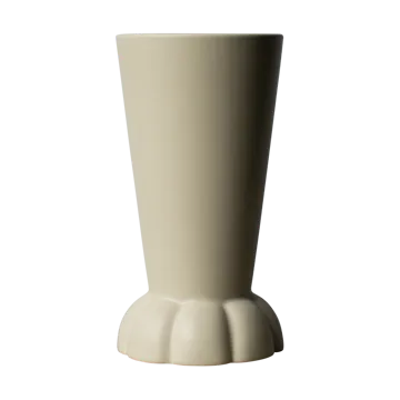 Flora vase 22 cm - Cream - DBKD