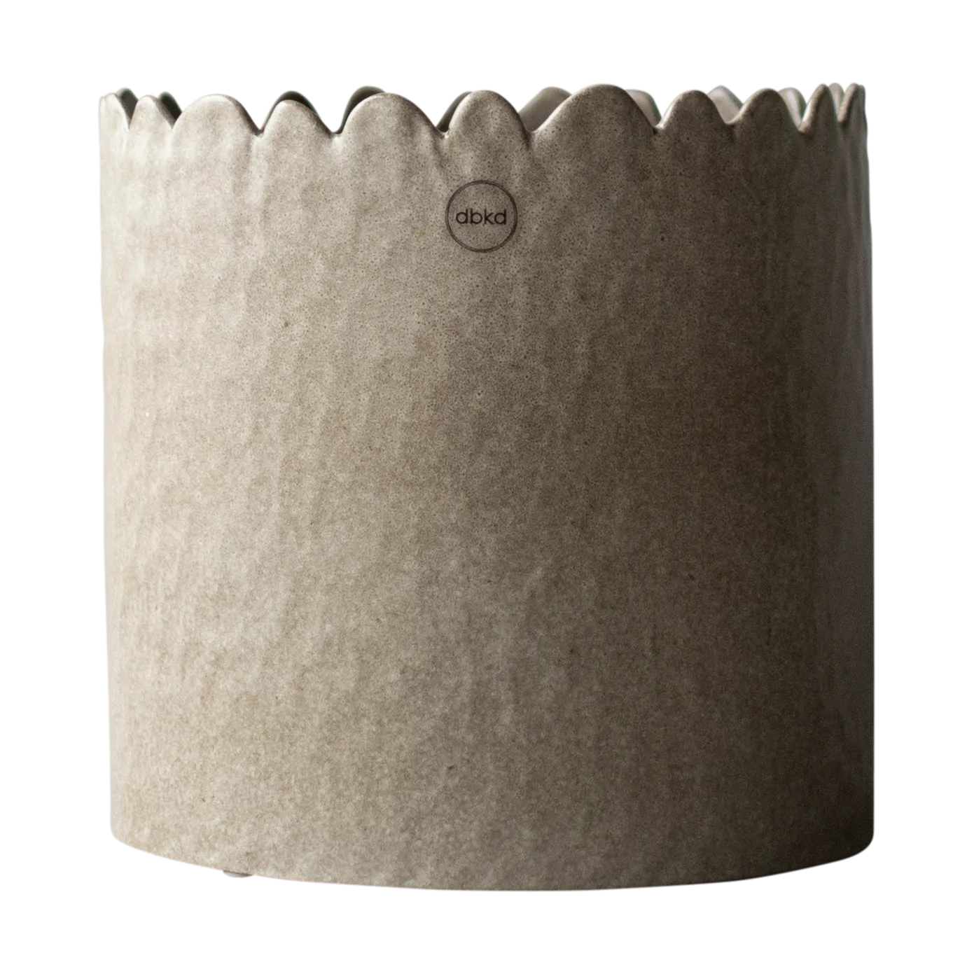 Flowery pot Ø20 cm, Beige DBKD