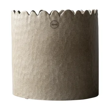 Flowery pot Ø20 cm - Beige - DBKD