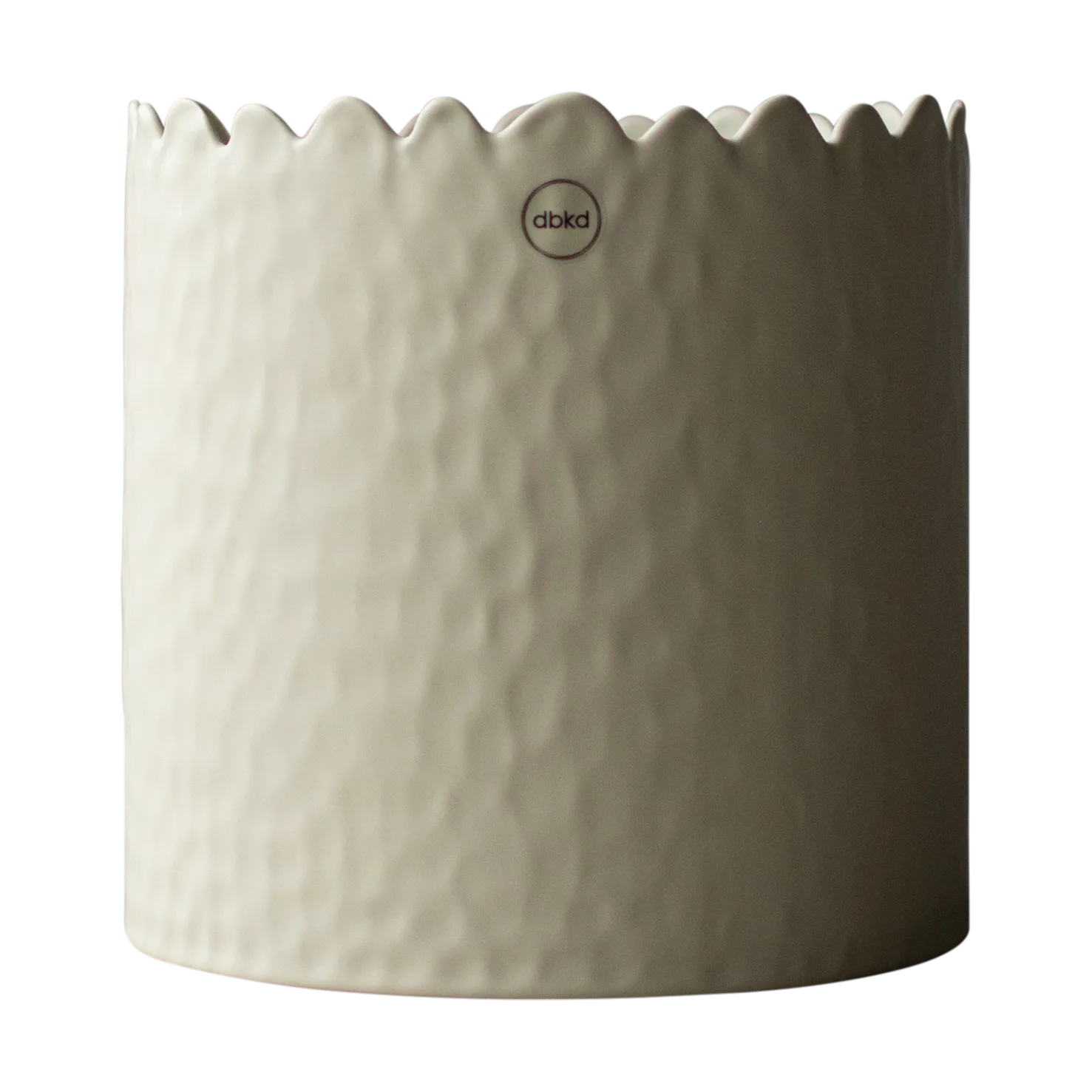Flowery pot Ø20 cm, Cream DBKD
