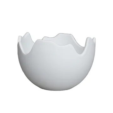 Happy Easter bowl egg shell large - white - DBKD