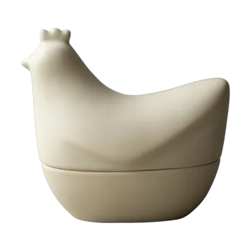 Happy hen bowl - Cream - DBKD