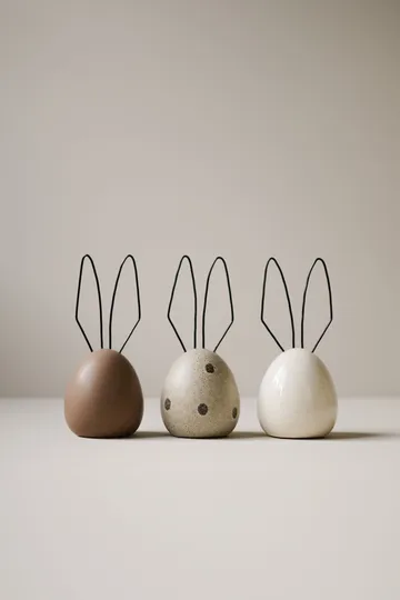 Hare Easter decoration H18 cm - Vanilla - DBKD