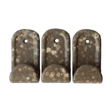 Hook hooks 3-pack - Brown dot - DBKD
