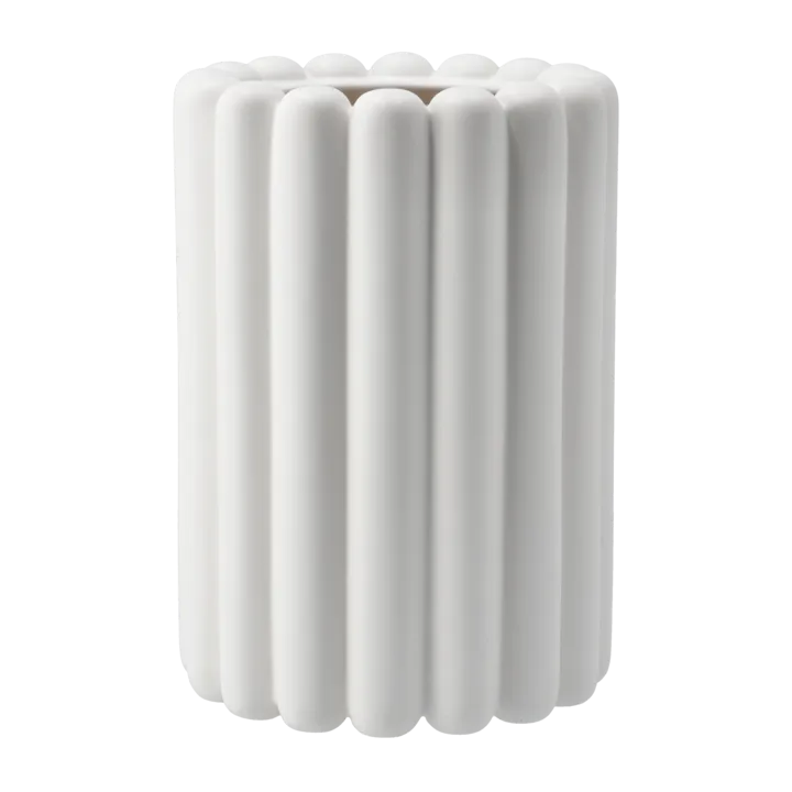Mist flower pot large Ø19x27 cm - White - DBKD