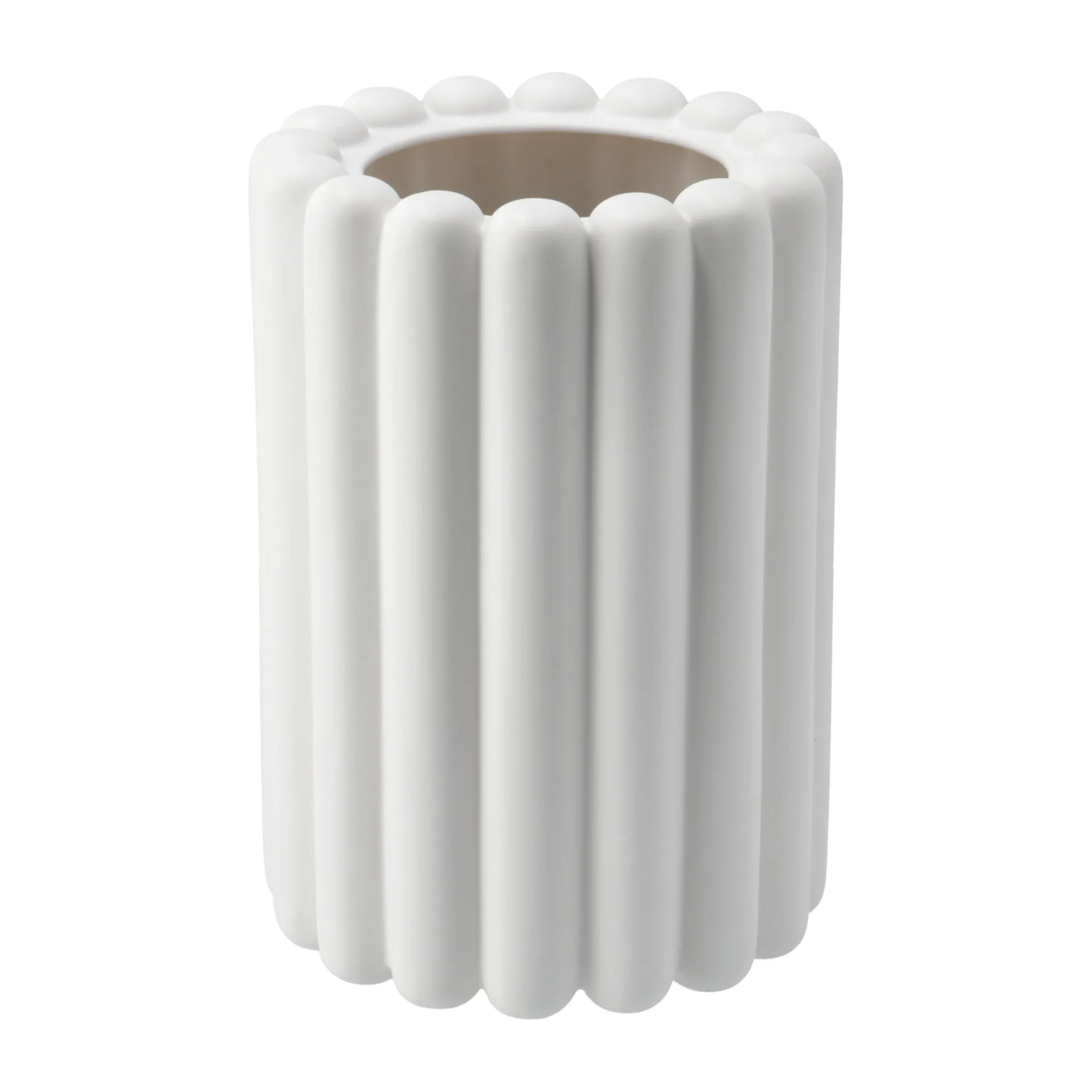 Mist flower pot large Ø19x27 cm, White DBKD