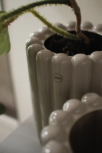 Mist flower pot medium Ø19x23 cm - Shiny mole - DBKD