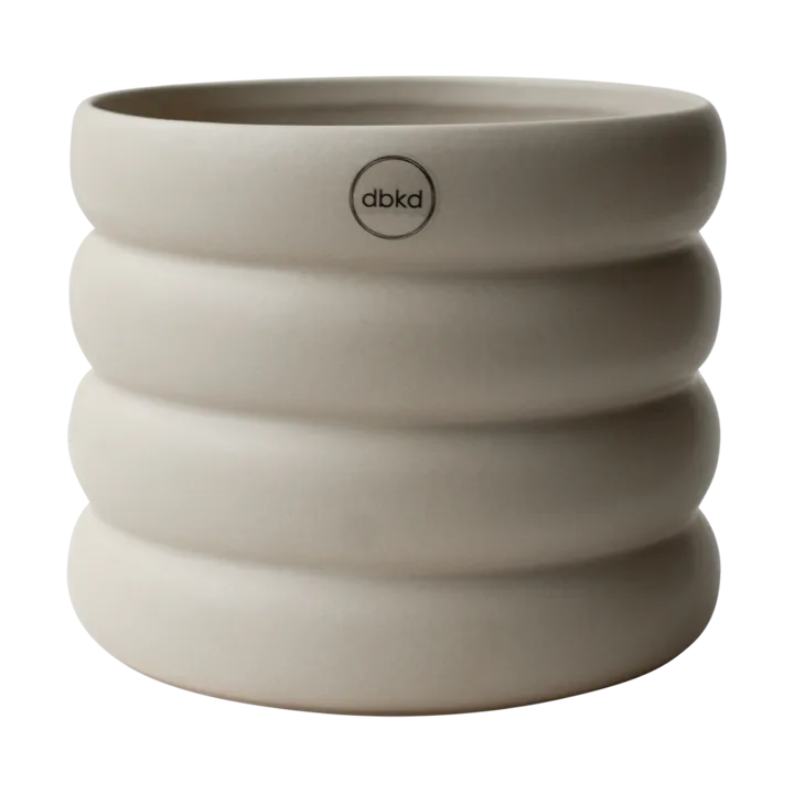Mud plant pot mole - Medium, Ø14 cm - DBKD