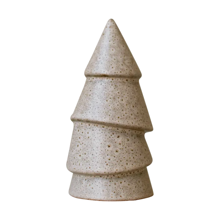 Narrow Christmas tree beige - Large 14 cm - DBKD