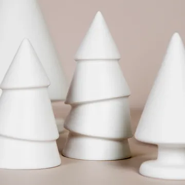 Narrow Christmas tree white - small - DBKD