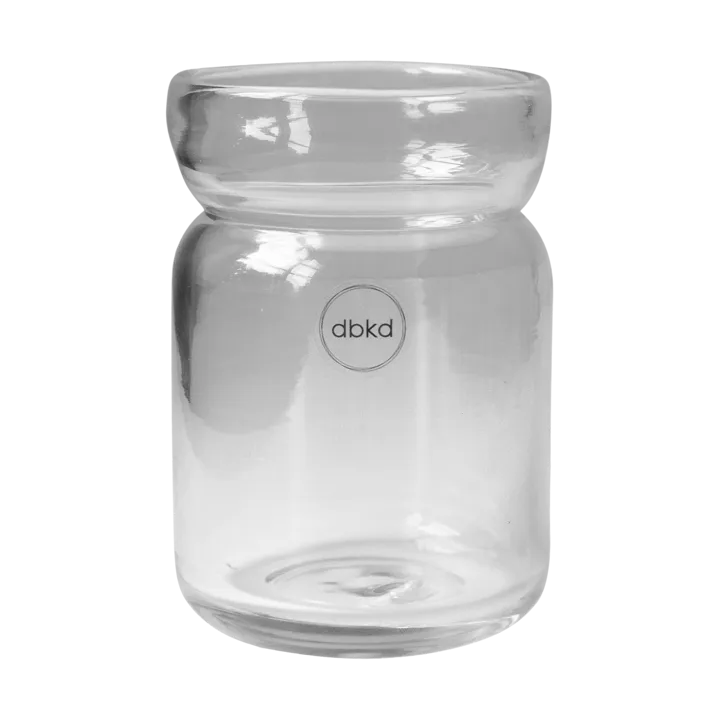 Neck pot - Clear, Ø8x12 cm - DBKD