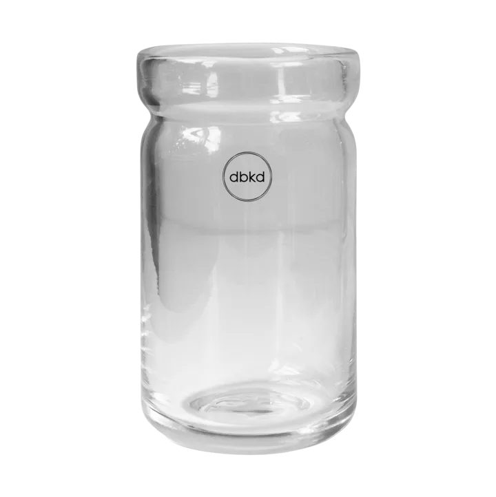 Neck pot - Clear, Ø8x15 cm - DBKD