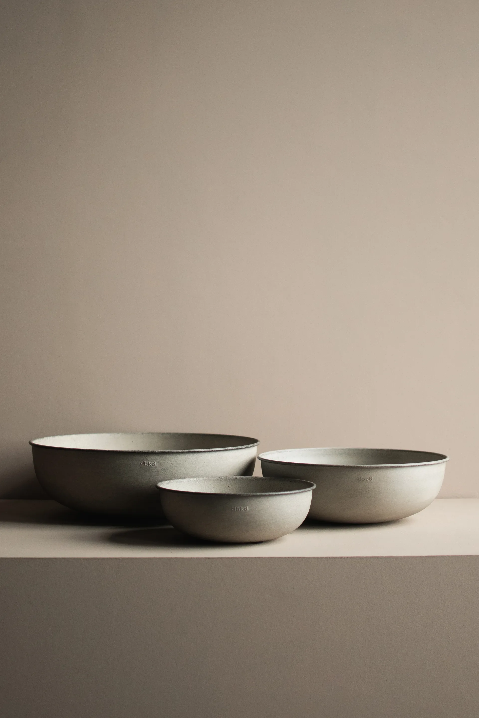 Out bowl 3 pieces, Beige DBKD