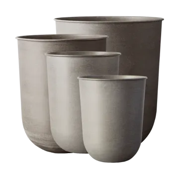 Out flower pot 4 pieces - Beige - DBKD