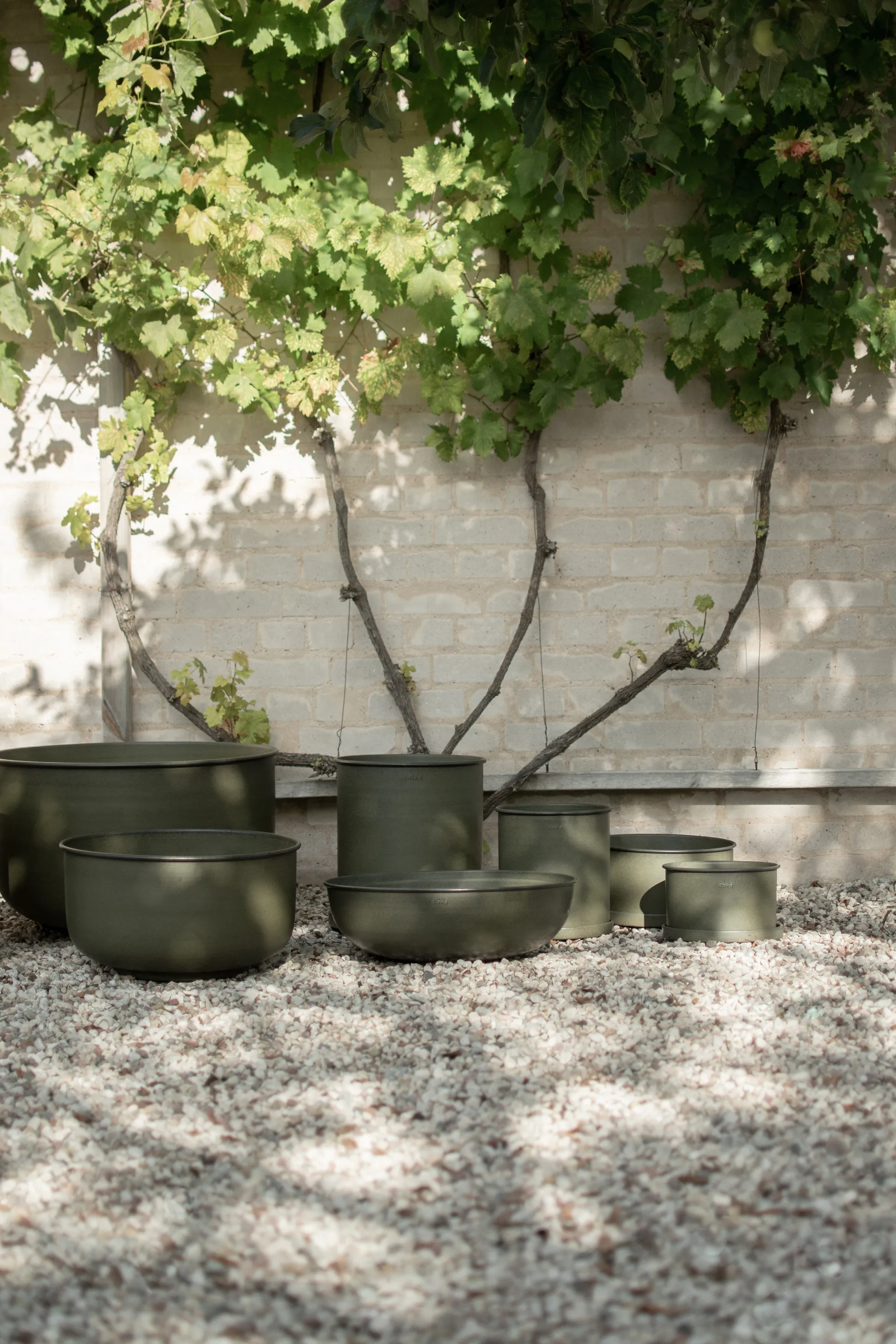 Out wide pot 2 pieces, Green DBKD