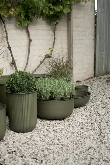 Out wide pot 2 pieces - Green - DBKD