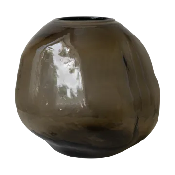 Pebble vase brown - Large Ø28 cm - DBKD