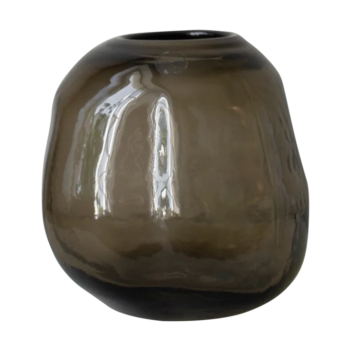 Pebble vase brown - Small Ø20 cm - DBKD