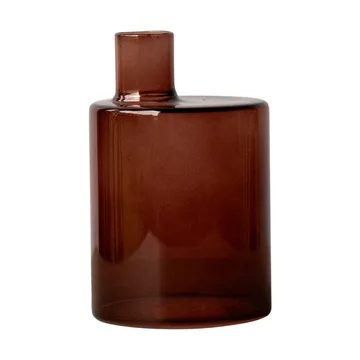 Pipe vase 12 cm - Dark red - DBKD
