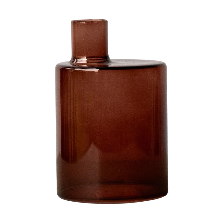 Pipe vase 12 cm - Dark red - DBKD
