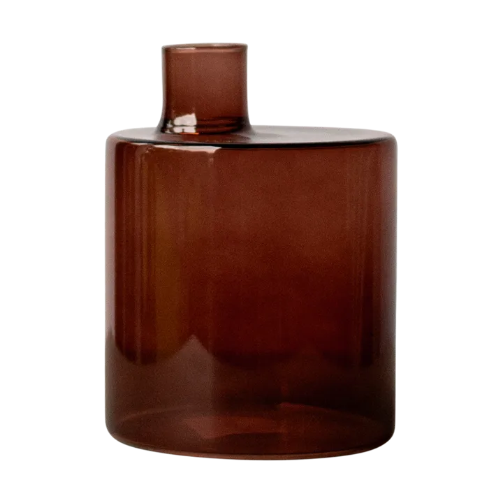 Pipe vase 14 cm - Dark red - DBKD