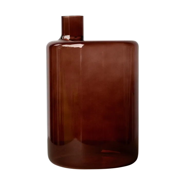 Pipe vase 21 cm - Dark red - DBKD