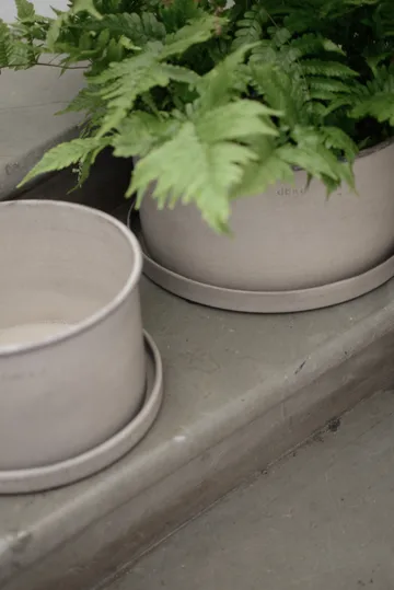 Plant bowl flower pot 2-pack - Beige - DBKD
