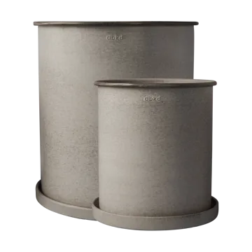 Plant pot flower pot large 2-pack - Beige - DBKD