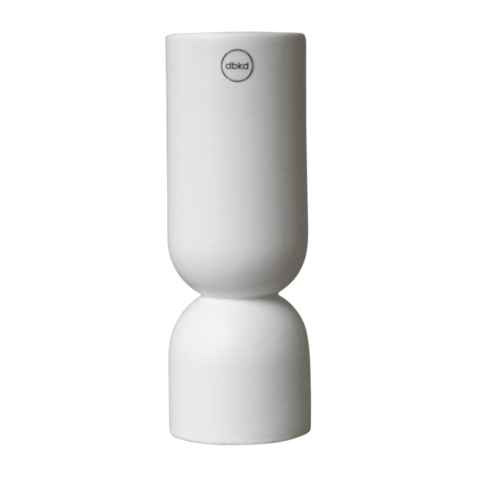 Post vase 23 cm, White DBKD
