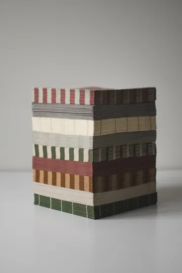 Stripe paper napkin 33x33 cm 20-pack - Nougat - DBKD