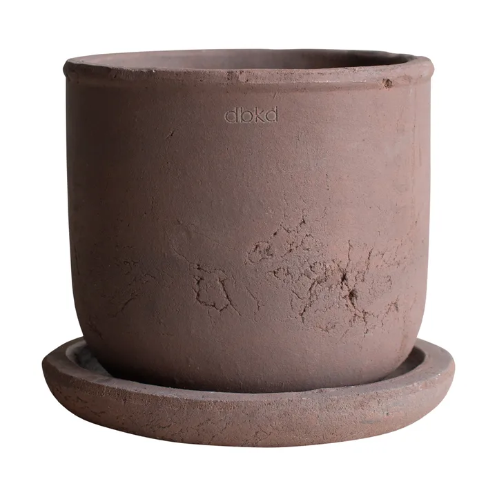 Terra pot - Brown, Ø16x16 cm - DBKD
