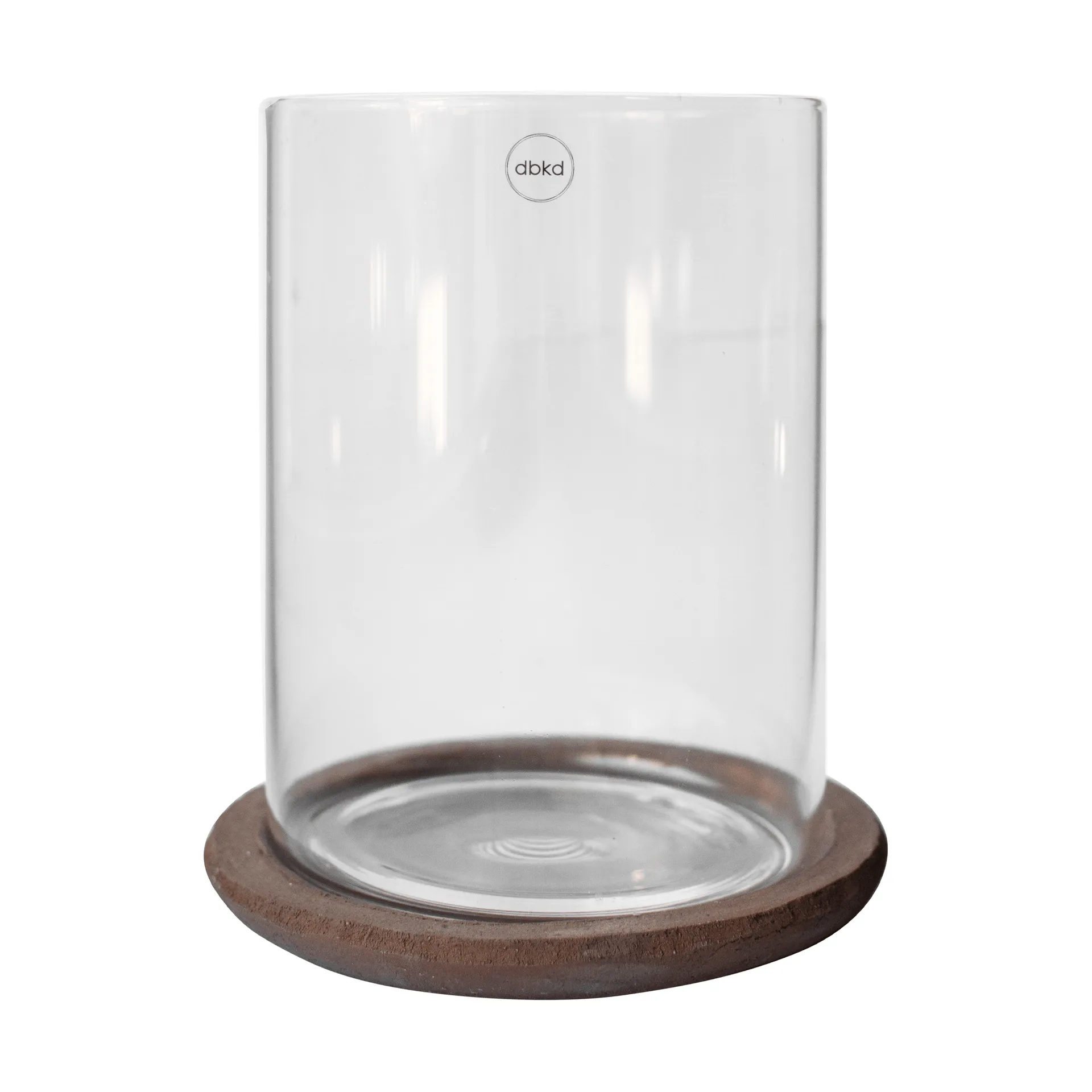 Terra tealight holder, Brown, 21.5 cm DBKD